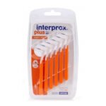 INTERPROX – Plus Orange Super Micro Brossettes Interdentaires 6 Piéces