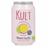 KULT KÉFIR – D’eau Gazeuse Passion Et Houblon Bio – 330ml