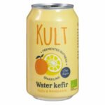 KULT KÉFIR – D’eau Gazeuse Yuzu Et Madarine Bio – 330ml