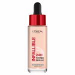 L’ORÉAL PARIS – Infaillible Fond De Teint Sérum Teinte 1-2 Rosy Light 24h – 30ml