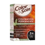 LES 3 CHÊNES – Color & Soin Coloration Cheveux Permanente Aux Extraits Végétaux – 1n – Noir Êbêne
