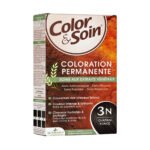 LES 3 CHÊNES – Color & Soin Coloration Cheveux Permanente Aux Extraits Végétaux – 3n – Châtain Foncé
