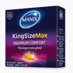 MANIX – Préservatif King Size Max (XL) – 3u