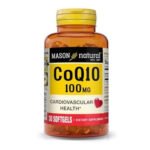MASON NATURAL – Co Q10 100mg 30 Softgels