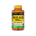MASON NATURAL – Folic Acid 400mg 100 tablets