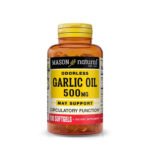MASON NATURAL – Garlic Oil 500 mg 100 Softgels