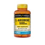 MASON NATURAL – L-Arginine 500mg 60 capsules