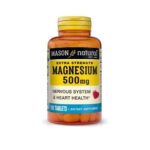 MASON NATURAL – Magnesium 500mg 100 Tablets