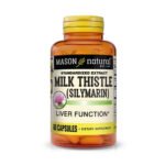 MASON NATURAL – Milk Thistle Silymarin 60 Capsules 1299-60A