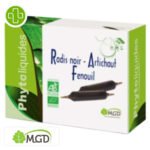 MGD NATURE – PHYTOLIQUIDES Radis Noir Et Artichaut Fenouil Ampoules – 10u