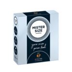MISTER SIZE – Preservatif 57×3