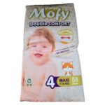 MOFY – Double Comfort Couches Bébés N4 Maxi 7-18kg – 58u