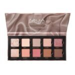 MUA 10 SHADE MATTE AND FOIL EYESHADOW COLLECTION SILK NUDE 11 G