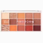 MUA 15 SHADE EYESHADOW PALETTE FIRESTORM 12 G