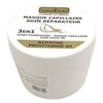 NATURESOIN – Masque Capilaire Soin Reparateur 3en1 Kératine Provitamine B5 – 250ml