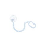 NUK – Attache Sucette Baby Bleu