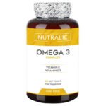 NUTRALIE – Oméga 3 Complexe Vitamine E Et D3 – 60 Gélules