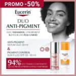🎁 PACK 🎁 – EUCERIN – ANTI-PIGMENT SÉRUM DUO 30 ML + Ecran pigment spf50 OFFERT