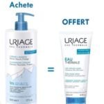 Uriage Eau thermale Crème lavante 500ml +Lait Veloute 200ml OFFERT