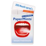PAPERMINTS – Spray Buccal Haleine Fraîche Sans Sucres – 200u