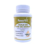 POWERVIT – Huile De Foie De Morue 500mg 60 Gelules