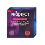 PROOTECT – preservatifs Fraise 3 pcs
