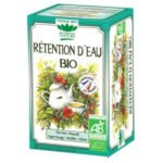 ROMON NATURE – Tisane Rétention D’eau Thé Vert, Pissenlit, Vigne Rouge, Myrtille Et Olivier Sachets Bio – 20u