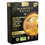 SANTARÔME – Bio Manuka Royal Gelée Royale, Pollen, Propolis Et Miel De Manuka Défenses Immunitaires Ampoules – 20u