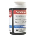 SINOCARE – Safe Aq Bandelettes De Test De Glycémie – 25u
