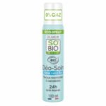 SO BIO – Déo-soin Déodorant Eco-spray Aloe Vera Anti-traces Peau Normale À Sensible 24h Bio – 100ml
