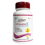 SPIRIT PHARMA – Vitamine E 400 Ui D-alpha-tocophérol – 50 Capsules