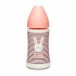 SUAVINEX – Biberon Avec Tetine Ronde 3 Vitesses +0m 270ml