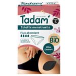 TADAM’ – Culotte Menstruelle Lavable Et Réutilisable Ultra Confort Flux Abondant – Taille S – Bio – 1u