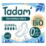 TADAM’ – Serviettes Ultra – Super+ – Bio – 12u