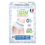 TADAM 9 CULOTTES PLUS TAILLE M POUR FUITES URINAIRES