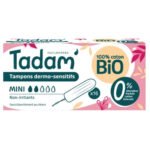 TADAM’ – Tampons Dermo-sensitifs Non-irritants – Mini – Bio – 16u