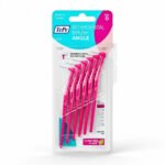 TEPE – Interdental Brush Angle Rose 0.4mm Taille 0 – 6u