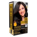 TH-PHARMA – Vitalia Color Coloration Capillaire Sans Ammoniac – Th-pharma N 3.0 – Châtain Foncé