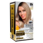 TH-PHARMA – Vitalia Color Coloration Capillaire Sans Ammoniac – Th-pharma N 901.0 – Blond Platine Naturel Cendré