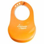 TOMMEE TIPPEE – Bavoir Avec Fermoir Réglable Orange – 1u