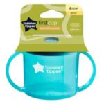 TOMMEE TIPPEE – Everydayessentials Firstcup Première Tasse À Bec 4mois+ Bleu 190ml – 1u