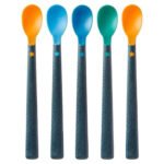 TOMMEE TIPPEE – Softee Cuillères D’apprentissage Colorées 4mois+ – 5u