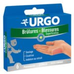 URGO – Pansement Brûlures Et Blessures Superficielles Petit Format – 6u