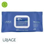 URIAGE – Bébé 1ères Lingettes D’eau Nettoyante – 70u