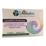 VERTUPLUS – Lactobif 6 Probiotiques Microbiome Intestinale Equilibré – 30 Gélules