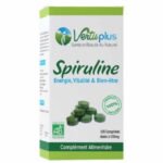 VERTUPLUS – Spiruline Energie, Vitalité Et Bien-être 500mg – 200 Comprimés