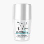 VICHY – Déodorant Roll-On Invisible Resist Dermo Détranspirant Anti-Taches Anti-Irritations 72h – 50ml