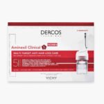 VICHY – Dercos Aminexil Clinical 5 Femmes Traitement Anti-Chute Monodoses – 21u