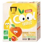 VITABIO – Cool Fruits Banane Pomme De Provence Et Acérola Bio – 4x – 90g