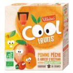 VITABIO – Cool Fruits Pomme, Pêche, Abricot D’occitanie Et Acérola Bio – 4x – 90g
